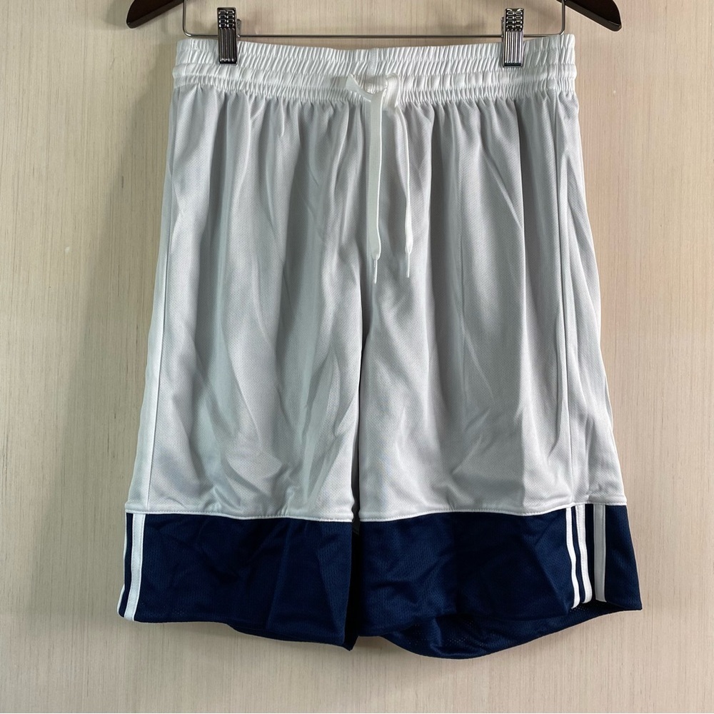 NWT Adidas Men's 3G Speed Reversible Basketball/Athletic Shorts Navy/White Small - Picture 10 of 11